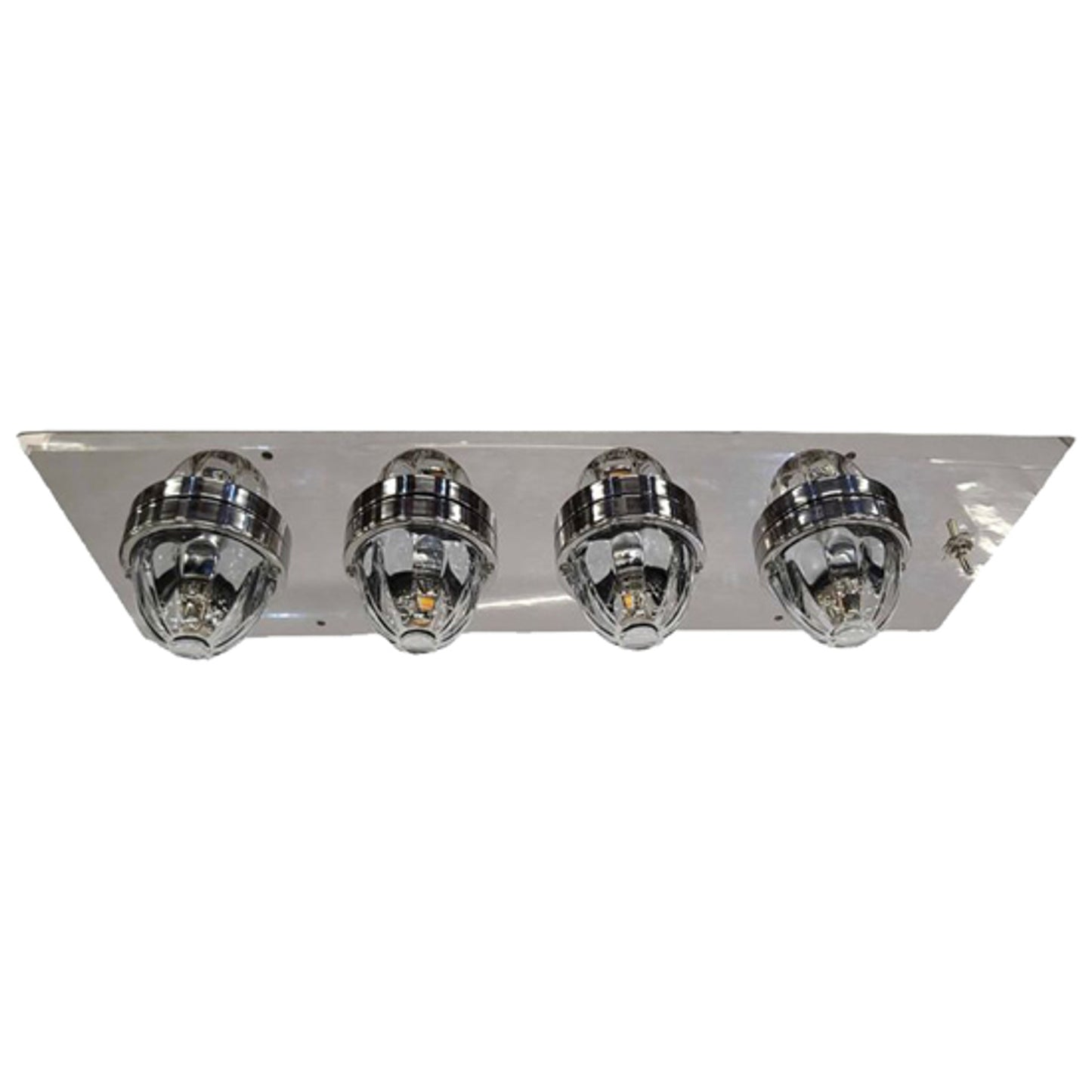 SS-1023 KW T6/W9 SLEEPER PLATE W/ 4 WATERMELON (HOLES ONLY)