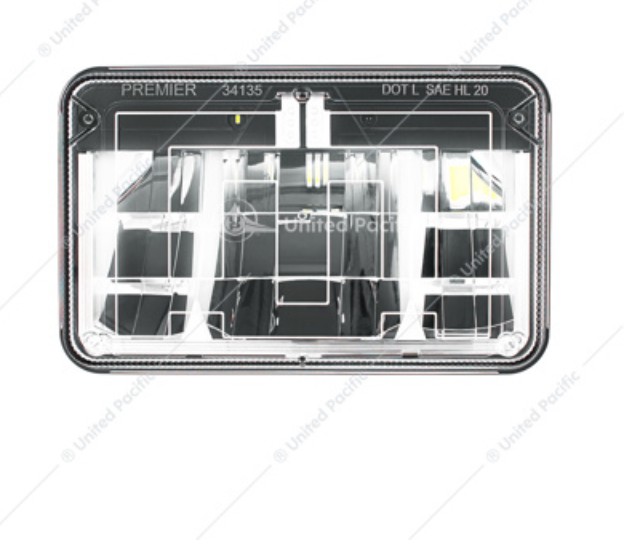 34135 4x6 HEATED LOW BEAM HEADLIGHT