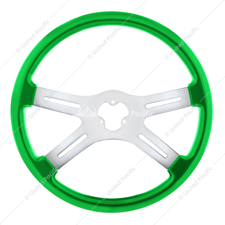 88014 18" APPLE GREEN STEERING