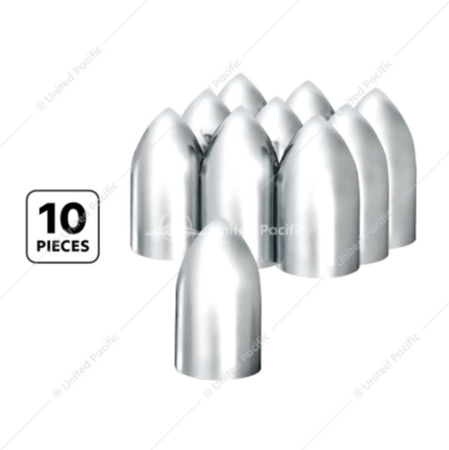10564 33MM BULLET LUG NUT COVER BOX OF 10