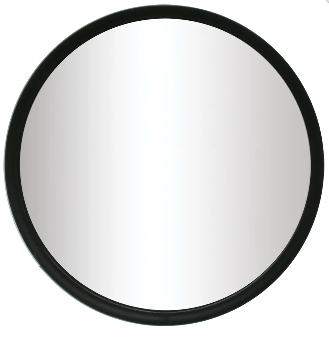 33270-GG CR 5" CONVEX MIRROR W L BRACKET CENTER MOUNT