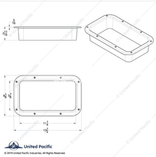40921 KW WINDOW TRIM W/ SCREWS