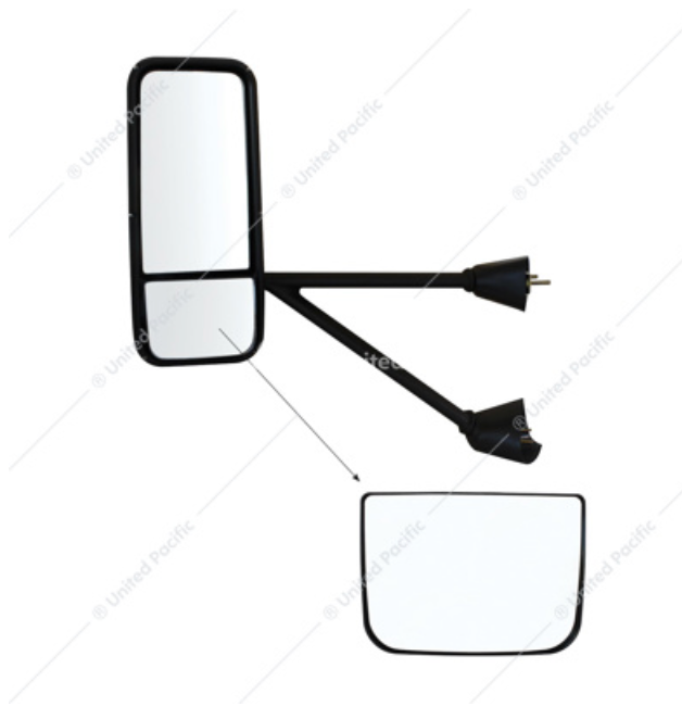 42781 KW T600/T660/T800 LOWER MIRROR W/ DEFROST