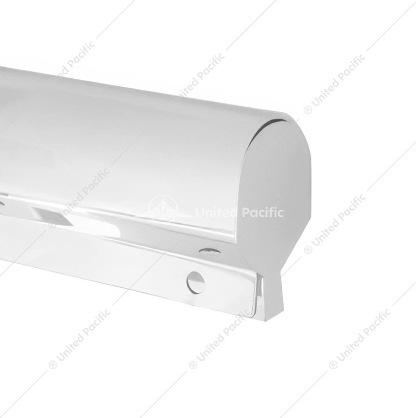10646 28" MUDFLAP HANGER ANGLED 1-1/8 BOLT SPACE SPRING LOADED