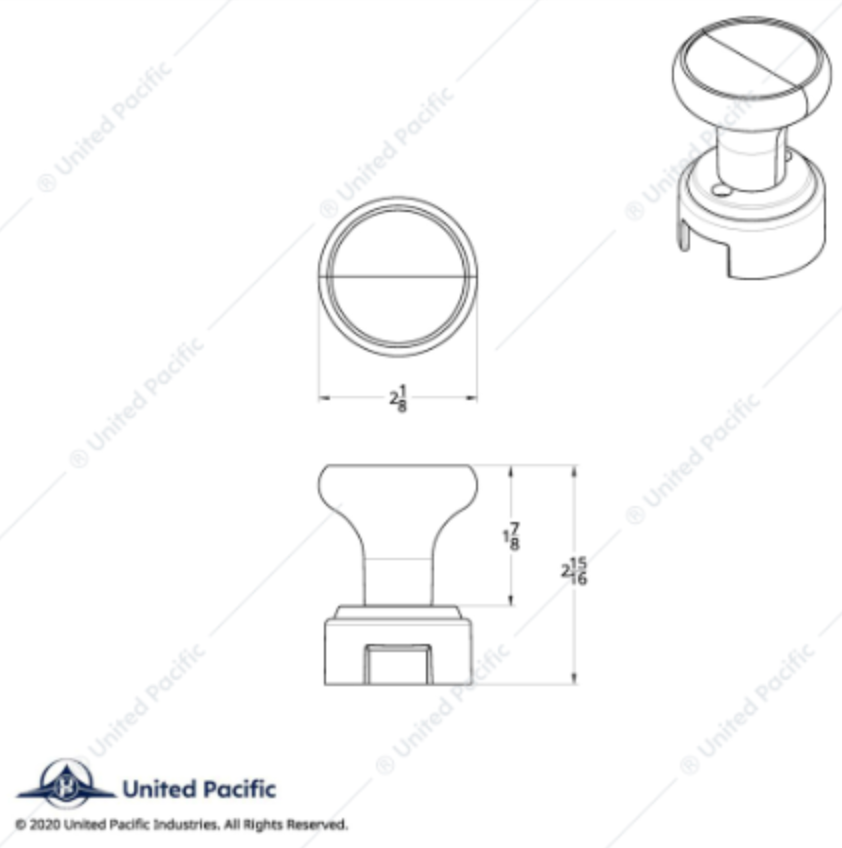 70792 US FLAG SHIFTER KNOB 13/15/18 DPEED