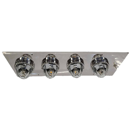 SS-1023 KW T6/W9 SLEEPER PLATE W/ 4 WATERMELON (HOLES ONLY)