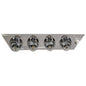 SS-1023 KW T6/W9 SLEEPER PLATE W/ 4 WATERMELON (HOLES ONLY)