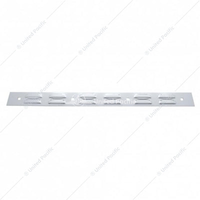 10400-UP CR 2" L X 24"W LOUVERED TOP MUD FLAP PLATE