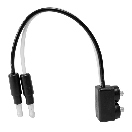 81009 2 PRONG PIGTAIL W/ 0.180 BULLET PLUG