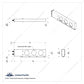 22301 SS SPRING LOADED HANGER W/ LIGHT HOLES ONLY