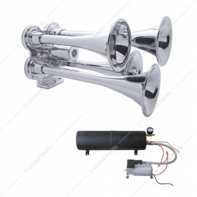 46173 MINI TRAIN HORN BUNDLE (W/ AIR COMPRESSOR)