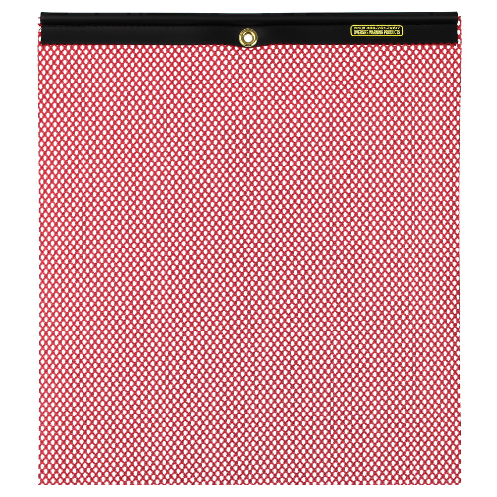 F10112 RED M80 WARNING FLAG