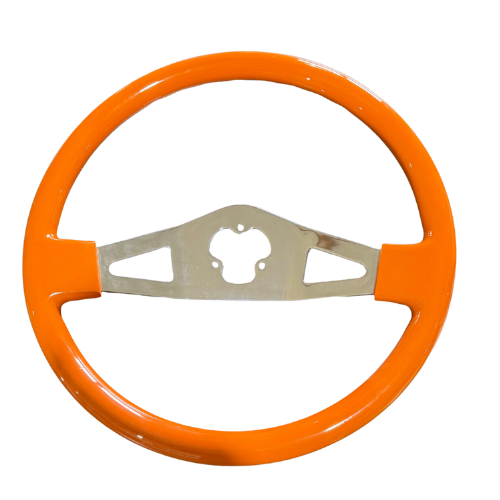 57601 ORANGE 18" STEERING WHEEL