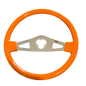57601 ORANGE 18" STEERING WHEEL