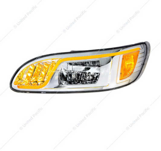 31083 PB 386 08+ HEADLIGHT HIGH POWER LED HEADLIGHT PASSENGER CHROME