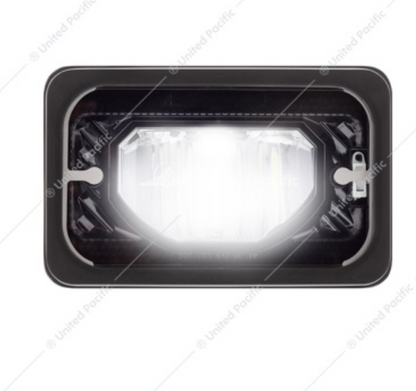 34133 4x6 HEATED BLACK LOW BEAM HEADLIGHT