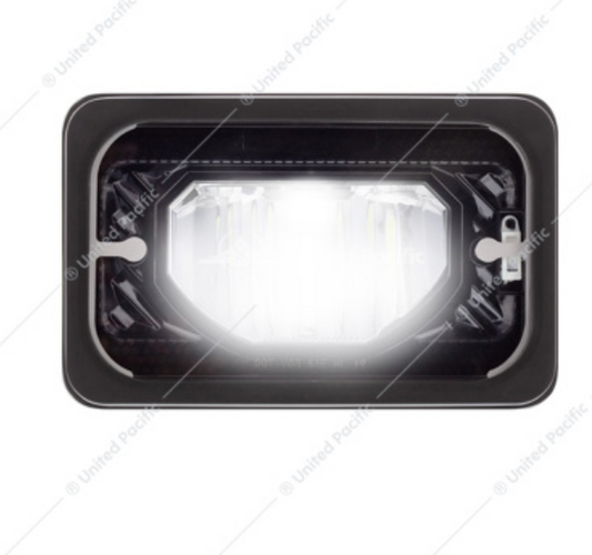 34133 4x6 HEATED BLACK LOW BEAM HEADLIGHT