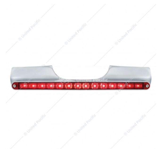 71001 REAR TURN SIGNAL BAR W/14 LED 12" REFLECTOR LIGHT RED