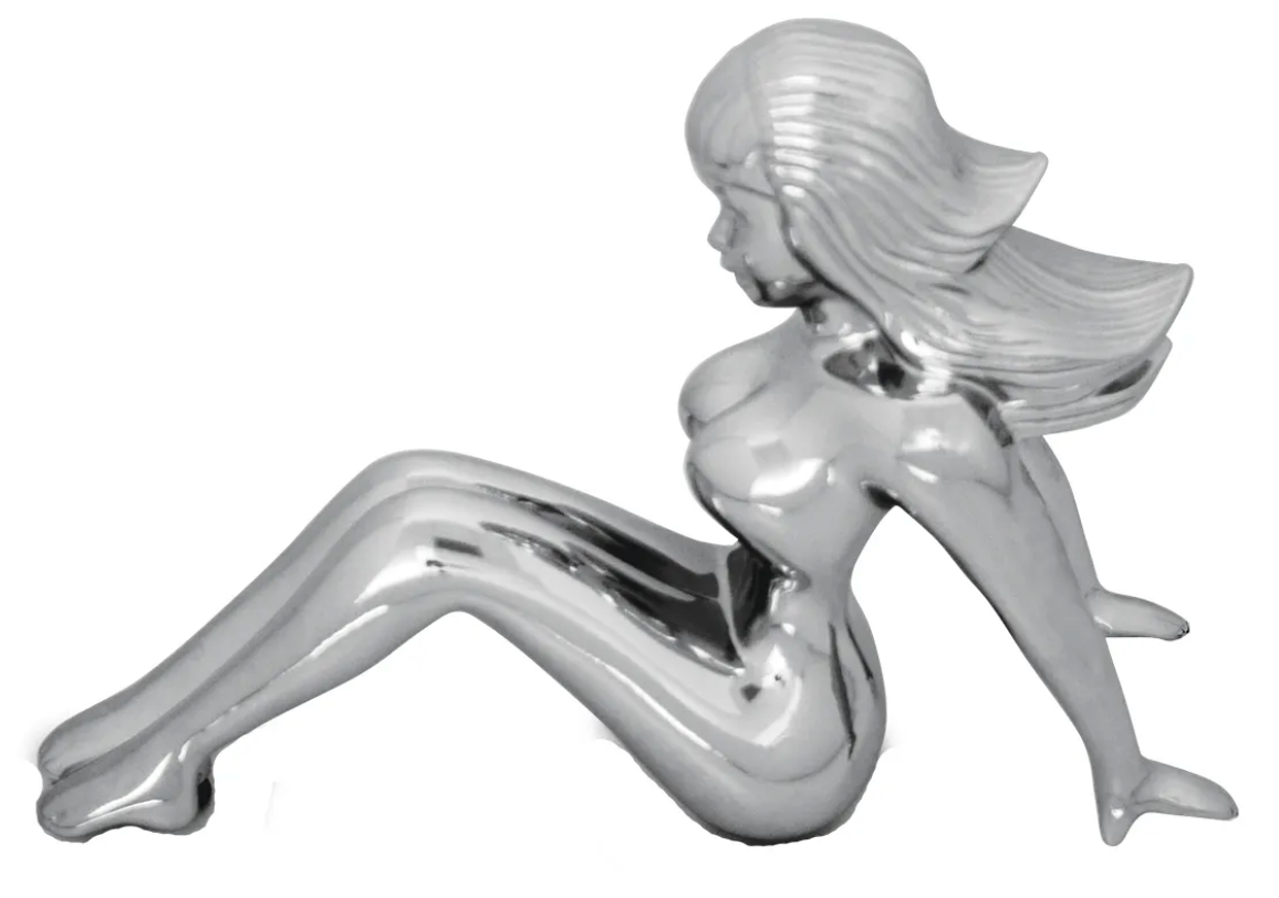 48410 CR SITTING LADY HOOD ORNAMENT