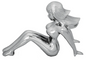 48410 CR SITTING LADY HOOD ORNAMENT