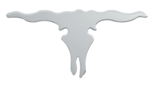 90220 CR LARGE LONG HORN SKULL CUT OUT 11"X22 1/2"