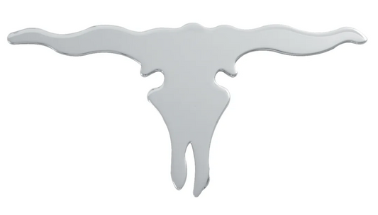 90221 CR SMALL LONG HORN SKULL CUT OUT 6"X12"