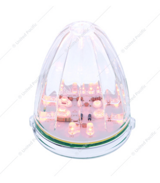38462 AMBER CLEAR LENS WATERMELON CAB LIGHT