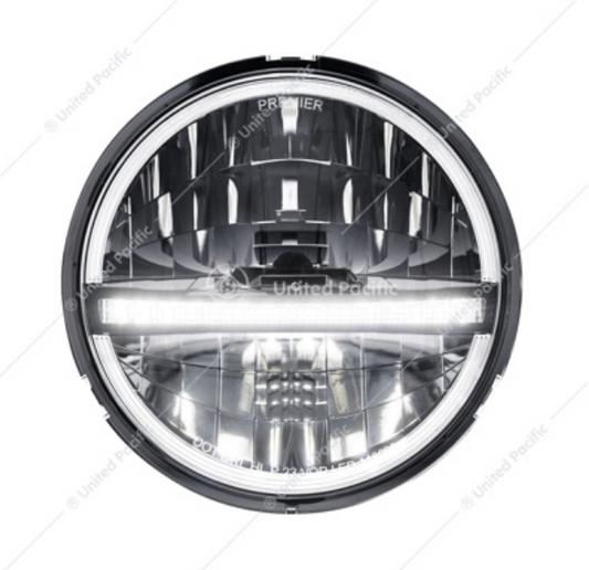 31020-UP  5-3/4" ROUND LED HEADLIGHT BLACK