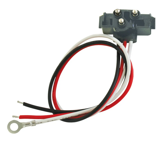 80783 3 PRONG LIGHT PLUG DOUBLE CONTACT