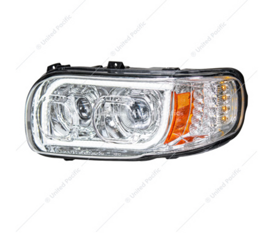 31144 PB 389 HEADLIGHT DRIVER SIDE CHROME