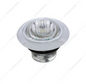 39937 MINI PENNY WHITE LED W/ BEZEL