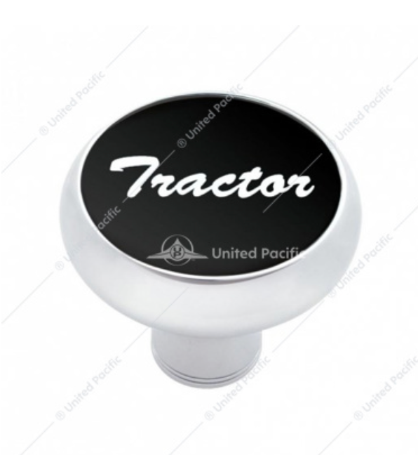 23418 TRACTOR KNOB BLACK DELUX
