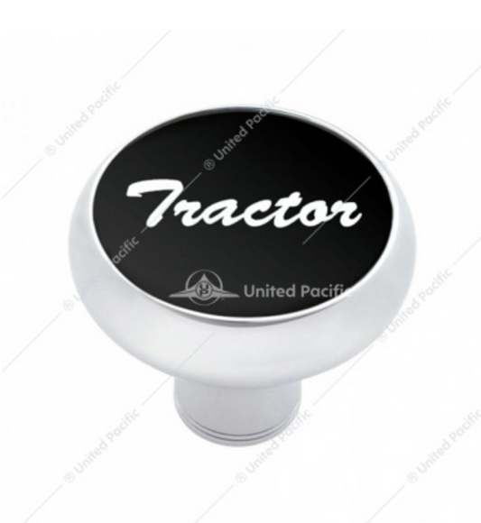 23418 TRACTOR KNOB BLACK DELUX