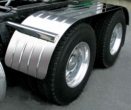 TFEN-F21 120" RIBBED FULL FENDER 16GA
