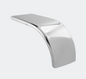 SS505HT 72" HALF FENDERS MIRROR SHINE 304 SS PAIR