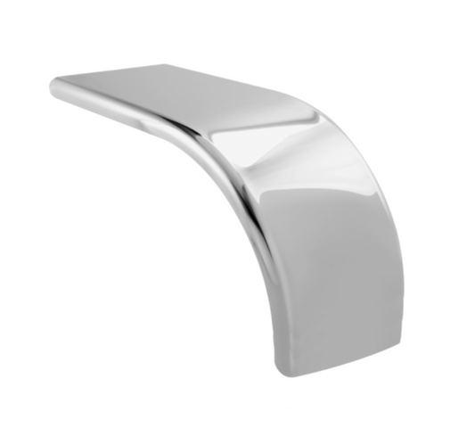 BA510HT 80" HALF FENDER 430 STAINLESS STEEL PAIR