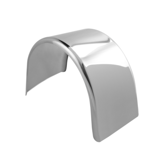 2710 SINGLE FENDERS 100" 14GA 430 STAINLESS STEEL PAIR