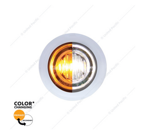 36839 DUAL AMBER/WHITE PENNY LIGHT