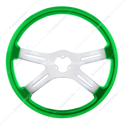 88014 18" APPLE GREEN STEERING