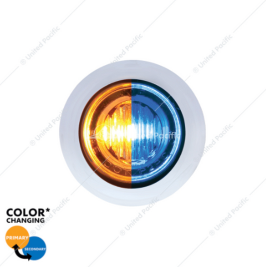 36840 DUAL MINI LIGHT AMB/BLUE
