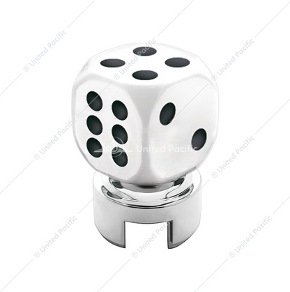70616 WHITE DICE GEAR SHIFT