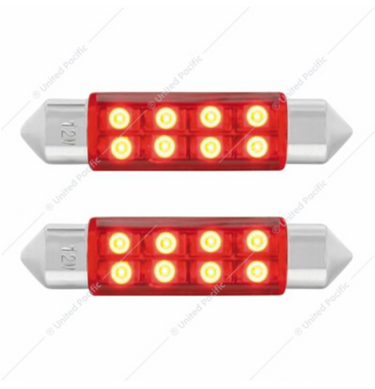36597 DOME LED BULB RED