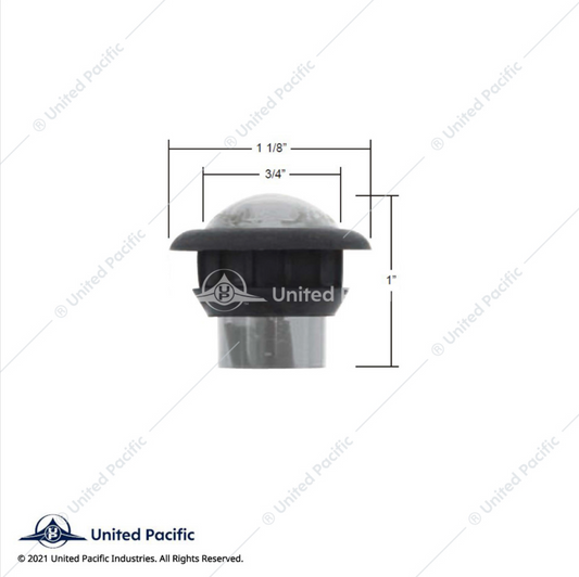 36452 7" ROUND LED HEADLIGHT W/24 POWER LED OFF ROAD