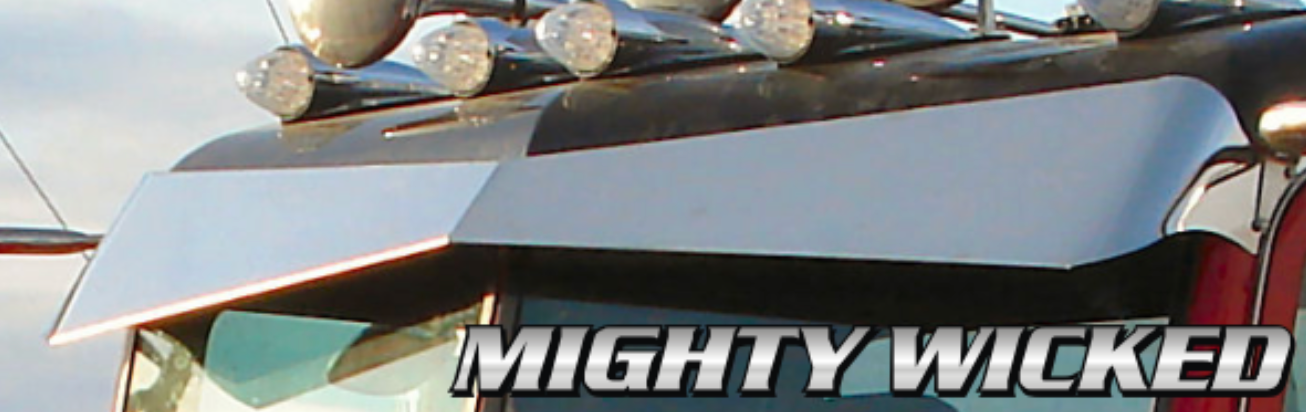 22886 SS PB VISOR MIGHTY WICKED