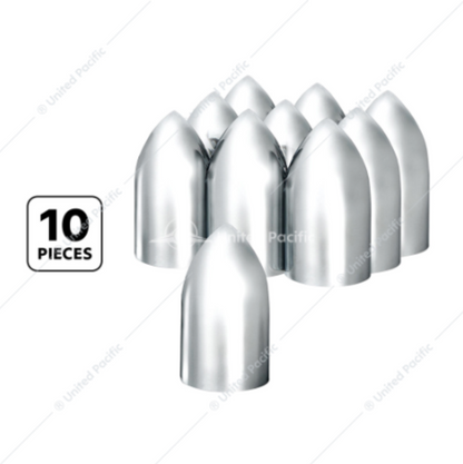 10564 33MM BULLET LUG NUT COVER BOX OF 10