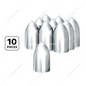 10564 33MM BULLET LUG NUT COVER BOX OF 10