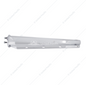 10653 CHROME METAL MUD FLAP 30" HANGER 2.5 BOLT SPACING