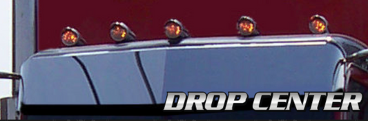 55230B 12.5" DROP VISOR W/ 10 LIGHTS