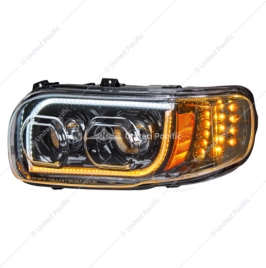 31146 BK PB 388/389 HEADLIGHT DRIVER SIDE BLACK OUT