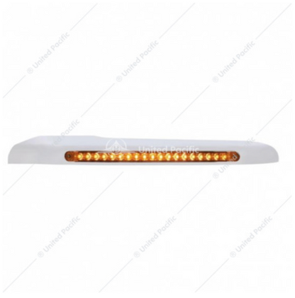 32560 PB 389 FRONT FENDER COVER W/LED AMBER DRIVER SIDE